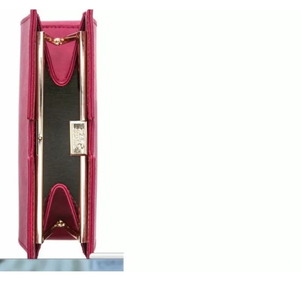 Zac Posen milla red orchid clutch - Picture 5 of 5